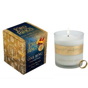 The Lord of the Rings Glass Candle - The Ring is Revealed When Wax is Burned